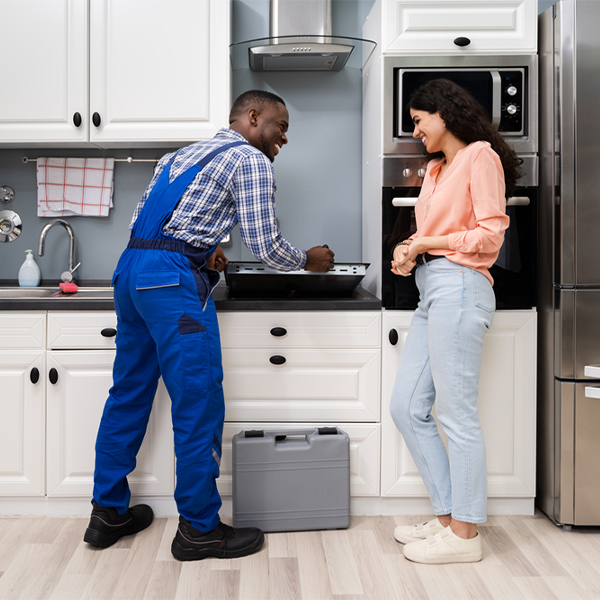 can you provide an estimate for cooktop repair before beginning any work in Heidelberg Texas